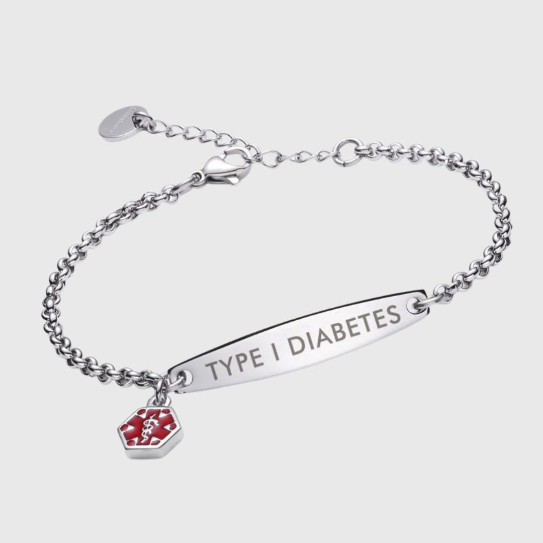 Diabetes Medical ID Bracelet - Your Peace Of Mind First