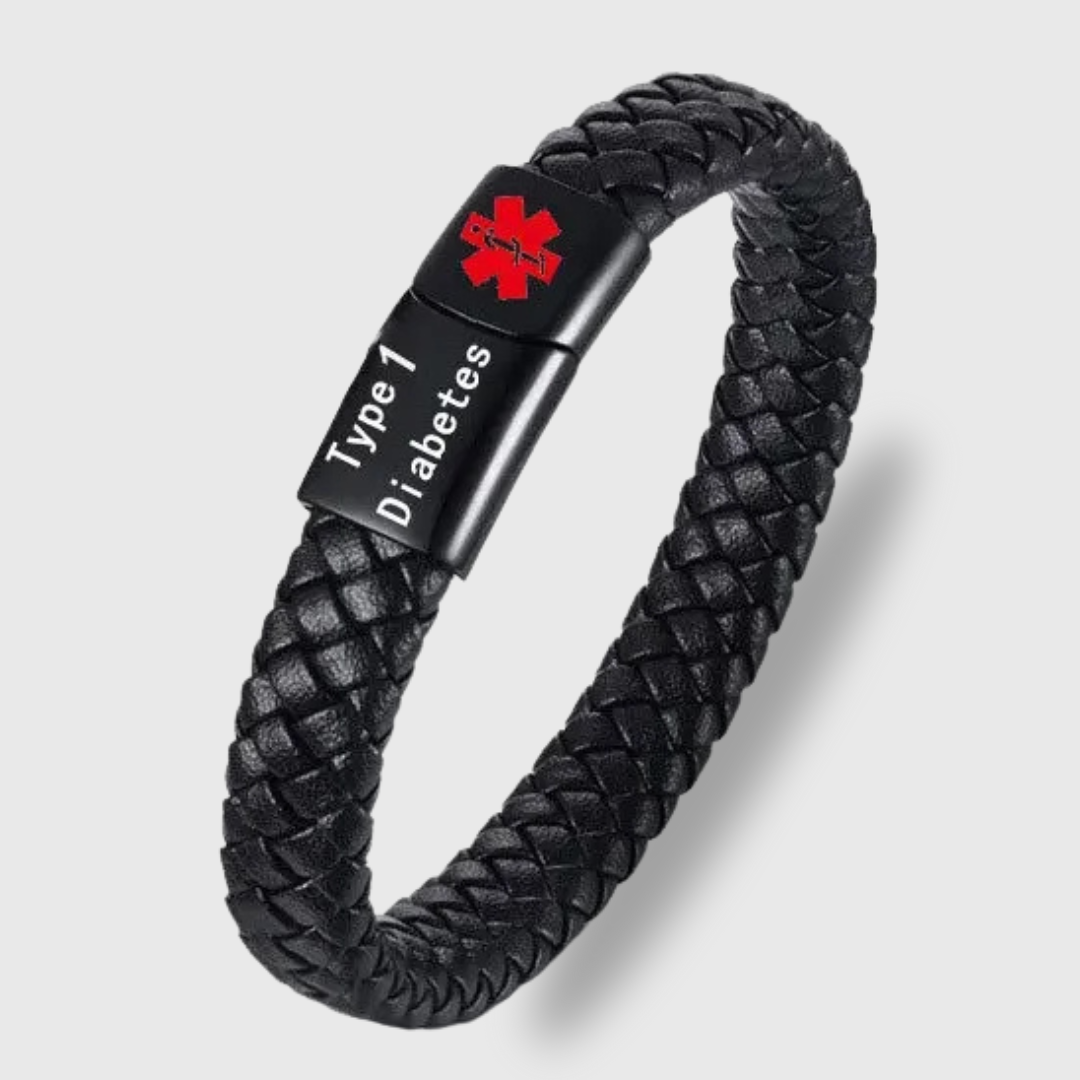 Diabetes Medical ID Bracelet - When You Can’t Speak, This Speaks For You